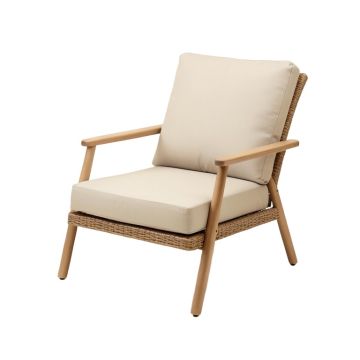 Cureton Outdoor Patio Chair With Cushions
