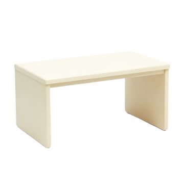 Summit Dell Desktop Monitor Riser - Cream