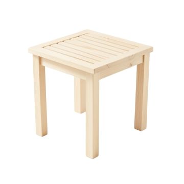 Reed Bridge Compact Balcony Table - Ivory
