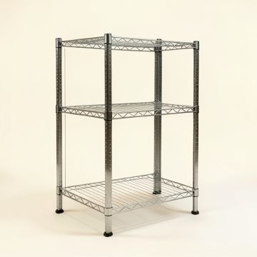 Epoxy Wire Shelving Unit (synthetic illustration; no displayed measurements)