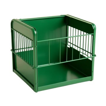 Spruce Dell Empty Furniture-Style Pet Crate - Green (synthetic illustration; no displayed measurements)