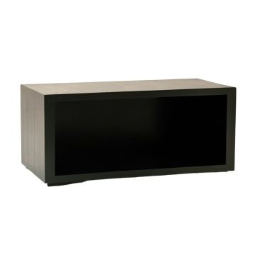 Birch Dale Shoe Storage Bench - Black