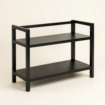 Alder Bluff Empty Countertop Canister Rack - Black (synthetic illustration; no displayed measurements)
