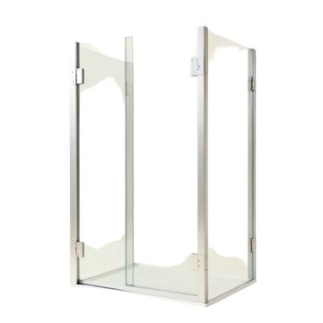 40 '' W X 72 '' H Door Opening Frameless Shower Door