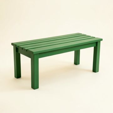 Elm Falls Indoor Bench - Green (synthetic illustration; no displayed measurements)