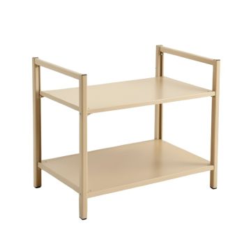Oak Arc Empty Countertop Canister Rack - Beige