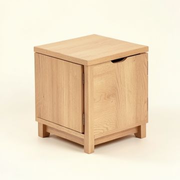 Gerardi 1 - Drawer Nightstand In Light Brown (synthetic illustration; no displayed measurements)
