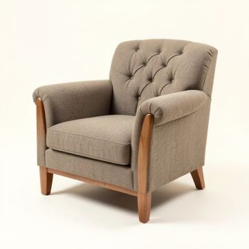 Kallias 28 '' Wide Tufted Armchair (synthetic illustration; no displayed measurements)