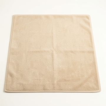 Field Crest Bath Mat - Beige (synthetic illustration; no displayed measurements)