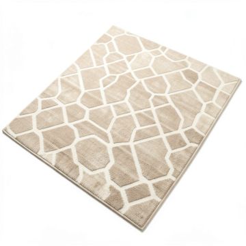 Drennen Geometric Cream Area Rug (synthetic illustration; no displayed measurements)