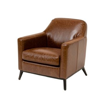Kasha 26 '' Wide Genuine Leather Armchair