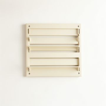Slate Dale Empty Wall-Mounted Tool Organizer Panel - Ivory (synthetic illustration; no displayed measurements)