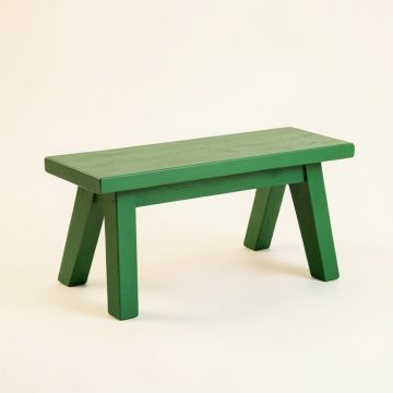 Moss Crest Indoor Bench - Green (synthetic illustration; no displayed measurements)
