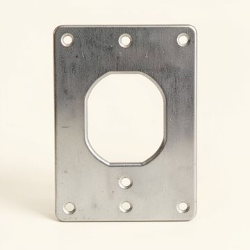 Classic Architecture 3-Gang Toggle Light Switch Wall Plate (synthetic illustration; no displayed measurements)