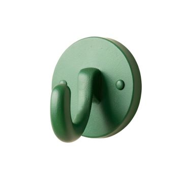 Aspen Bend Wall-Mounted Robe Hook - Green