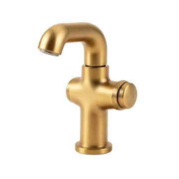 Widespread Bathroom Faucet With Drain Assembly