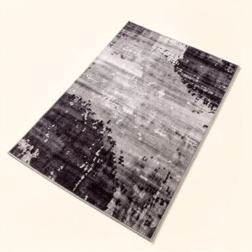 Crisfield Abstract Champagne/Plum Gray Area Rug (synthetic illustration; no displayed measurements)