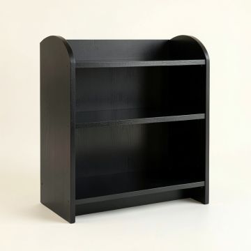 Hazel Edge Desktop Shelving Unit - Black (synthetic illustration; no displayed measurements)