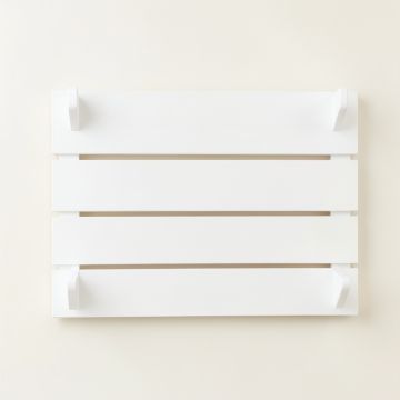 Dawn Arc Empty Wall-Mounted Tool Organizer Panel (synthetic illustration; no displayed measurements)