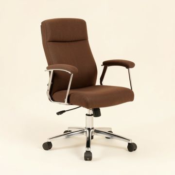 Office Chair Work Beauty Salon Chair Brown (synthetic illustration; no displayed measurements)
