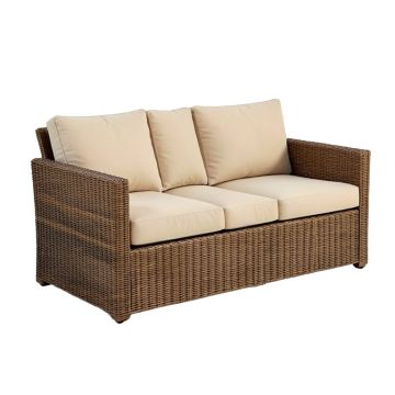 Silloth Patio Sofa With Cushions