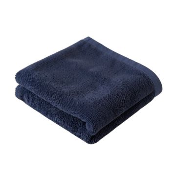 Willow Crest Bath Towel - Navy