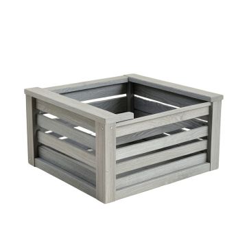 Summit Arc Empty Furniture-Style Litter Enclosure - Gray