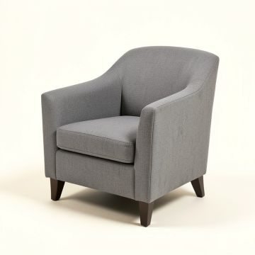 Angelene Upholstered Parsons Chair In Gray (synthetic illustration; no displayed measurements)