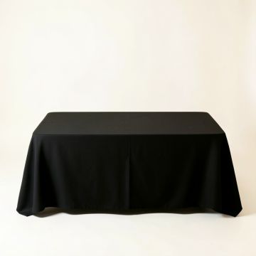 Oak Bluff Flat Bed Sheet - Black (synthetic illustration; no displayed measurements)