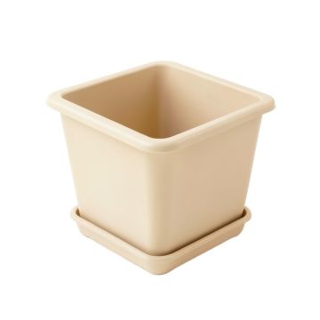 Shore Branch Empty Planter - Beige
