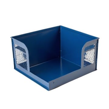 Cedar Bridge Empty Furniture-Style Pet Crate - Blue