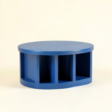 Linden Bridge Shoe Storage Bench - Blue (synthetic illustration; no displayed measurements)
