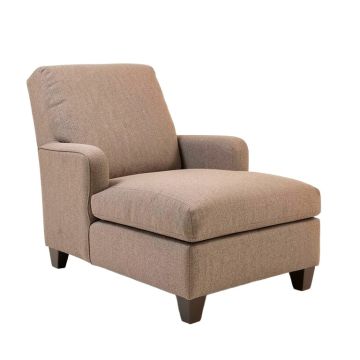 Jeppesen Tufted Right Recessed Arms Chaise Lounge (synthetic illustration; no displayed measurements)