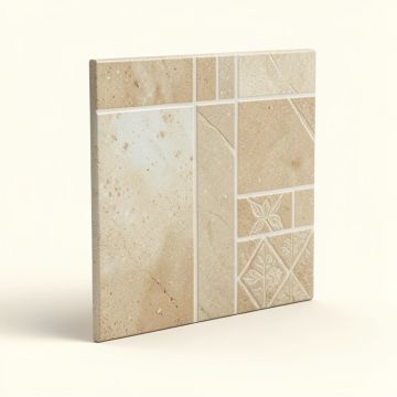 Birthplace 3 '' X 4 '' Porcelain Mosaic Wall & Floor Tile (synthetic illustration; no displayed measurements)