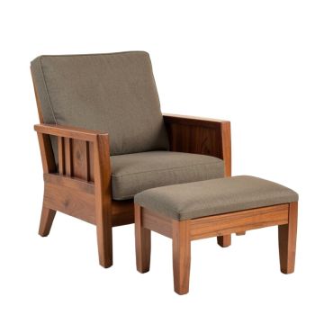 Choudhury 28 '' Wide Armchair And Ottoman