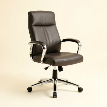 Klinger Faux Leather Office Chair (synthetic illustration; no displayed measurements)