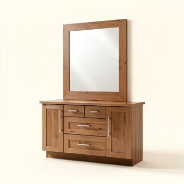 Bruder 36 '' Single Bathroom Vanity Set With Mirror (synthetic illustration; no displayed measurements)