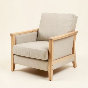 Biggerstaff 30 '' Wide Polyester Armchair (synthetic illustration; no displayed measurements)