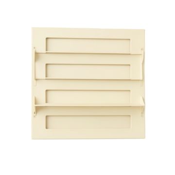 Stone Bridge Empty Wall-Mounted Tool Organizer Panel - Ivory