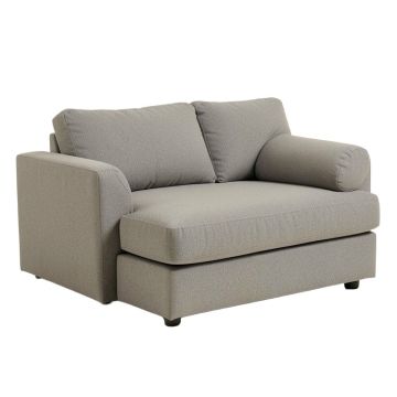 Aadvik 77.55 '' Square Arm Sofa Chaise With Reversible Cushions