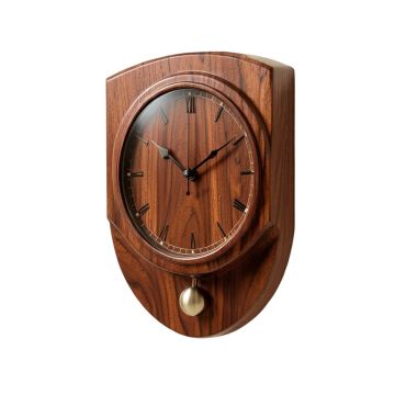 Mahogany Cherry Oak Wall Clock