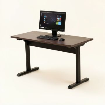 Computer Office Height Adjustable Gaming Desk (synthetic illustration; no displayed measurements)