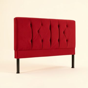 Cartoon Upholstered Panel Headboard (synthetic illustration; no displayed measurements)