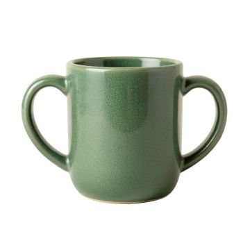 Moss Bluff Ceramic Mug - Green