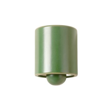 Fern Brook Wall Sconce Mounted On A Plain Wall - Green (synthetic illustration; no displayed measurements)