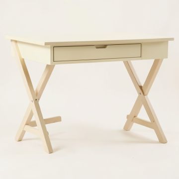 Willow Brook Writing Desk - Cream (synthetic illustration; no displayed measurements)
