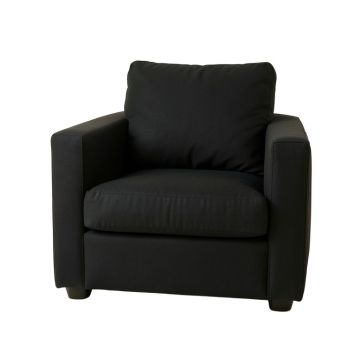 Moss Bend Upholstered Armchair - Black