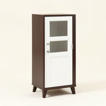 Ellsworth 17.7 '' W X 32.68 '' H X 11.8 '' D Free-Standing Bathroom Cabinet (synthetic illustration; no displayed measurements)