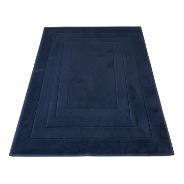 Linden Bluff Rectangular Outdoor Rug - Navy