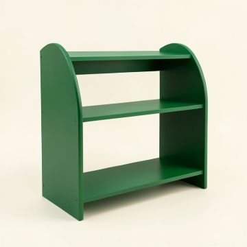 Aspen Fold Desktop Shelving Unit - Green (synthetic illustration; no displayed measurements)